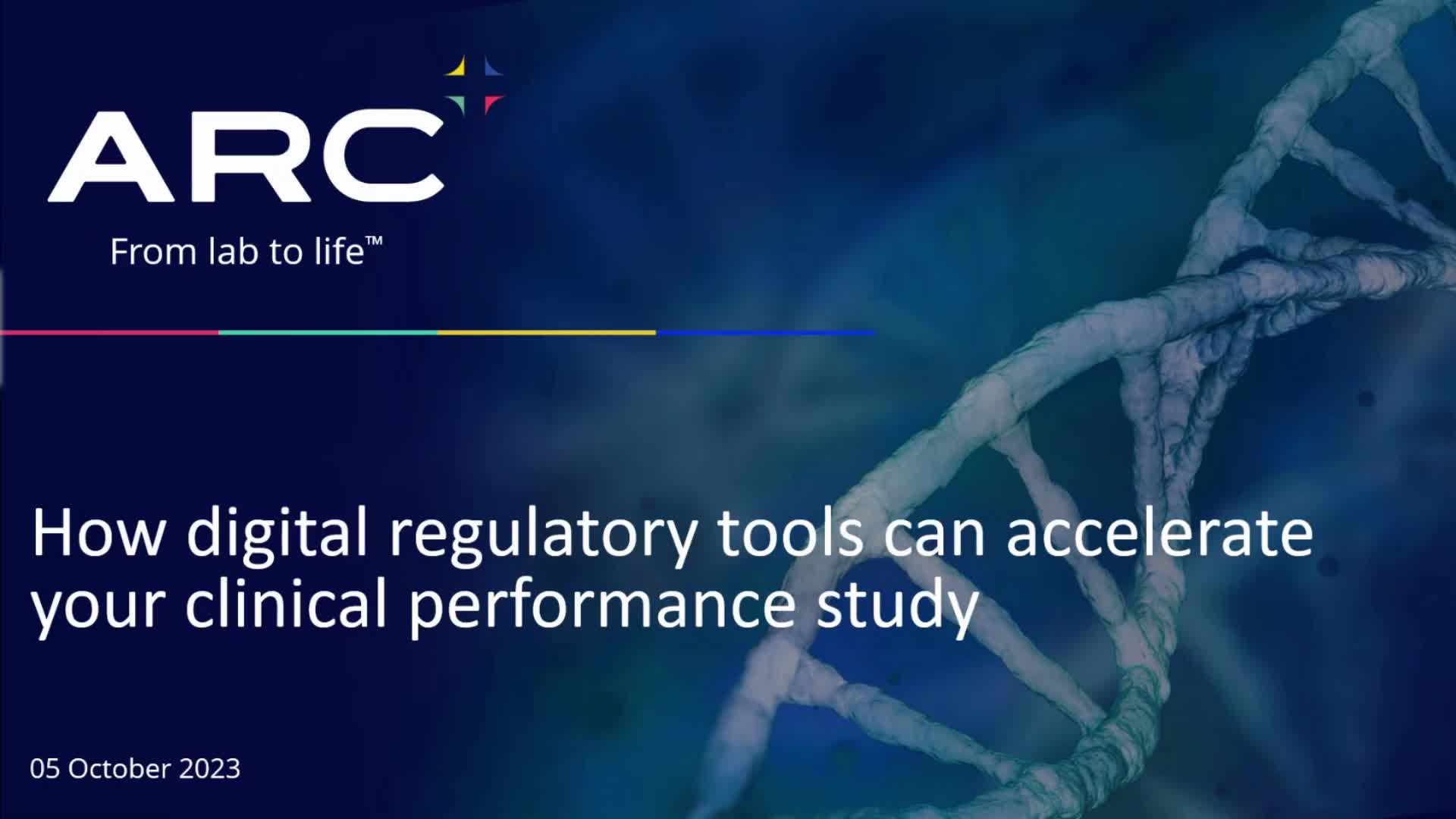 inar Optimise your clinical performance study ARC Regulatory